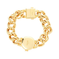 CELINE Brass Bracelets Women's Gold