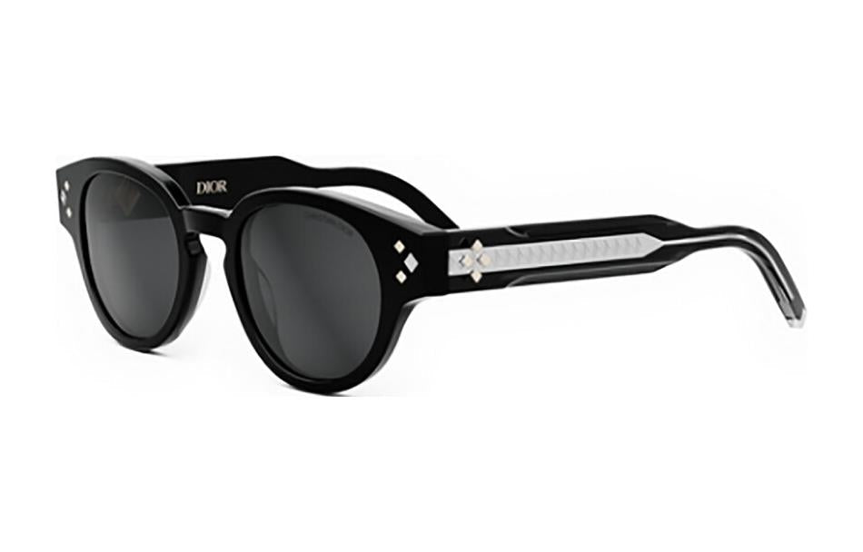 DIOR - Round Sunglasses Women's Black