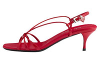 PRADA One Strap Sandals 5.5cm Women's Red