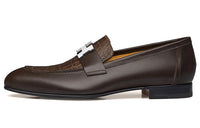HERMES Men's Casual Shoes Men's Ebony Brown