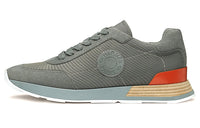 HERMES Drive Low-Top Casual Shoes Men's Gray Green