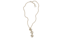 CHANEL Necklaces Women's Gold