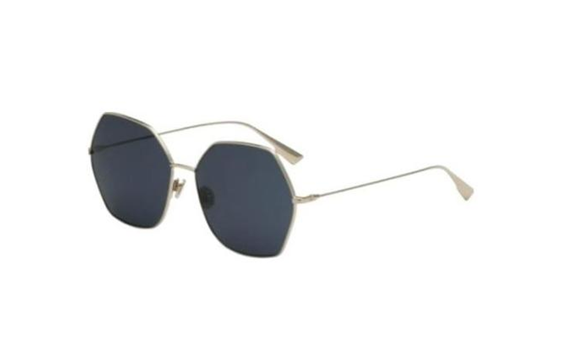 DIOR - Irregular Shape Sunglasses Women's Gold