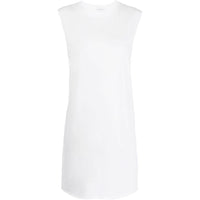 SAINT LAURENT Sleeveless Dress Women's White