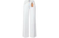 LOUIS VUITTON Bleached Denim Boot-Cut Jeans