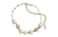 CHANEL Metal Necklaces Women's Gold