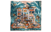 HERMES Silk Scarves Women's Multicolor