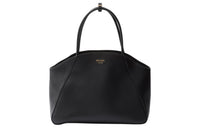 PRADA Leather Tote Bag, Shopping Bag, Handbag Large Size Women's Black