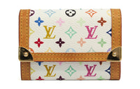 LOUIS VUITTON X Takashi Murakami 2006 Porte Monnaie Plat Wallet