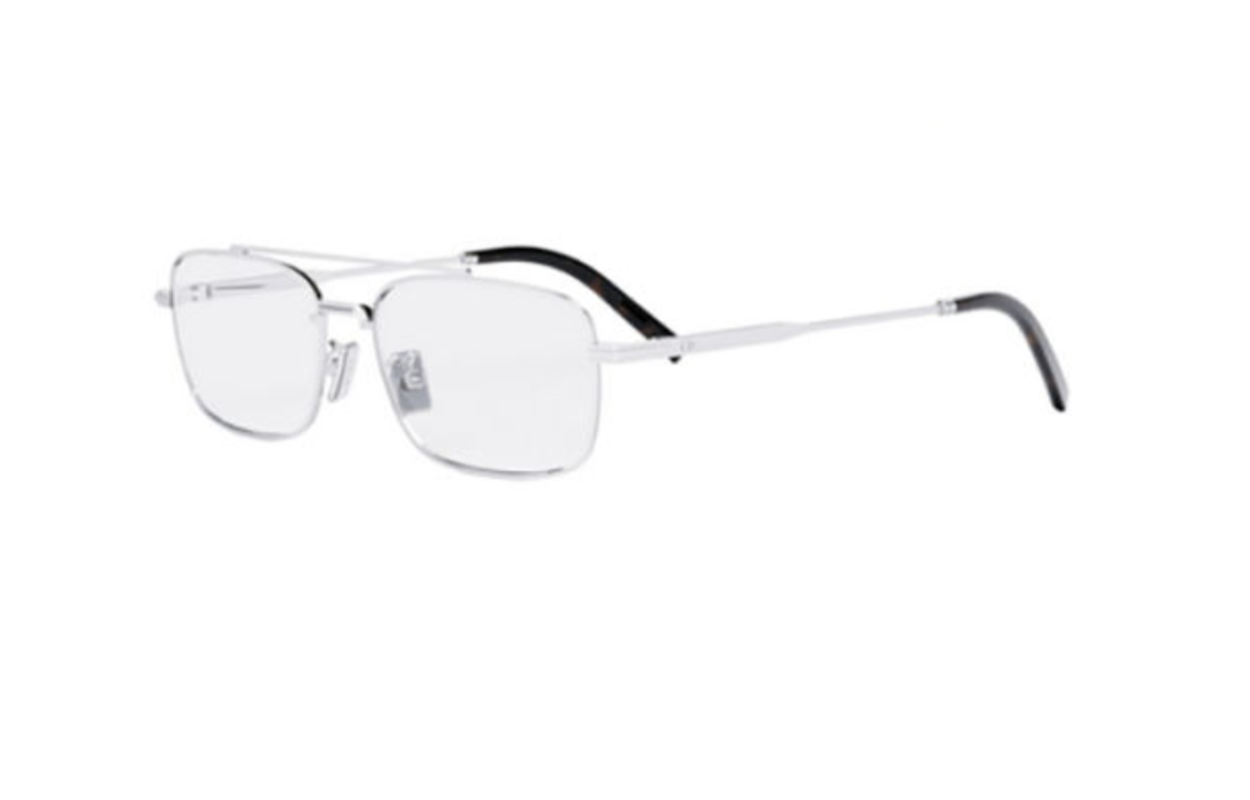 DIOR - Aviator Eyeglass Frames Men's Silver