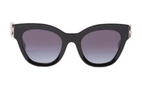 MIU MIU Irregular Shape Sunglasses Women's Black