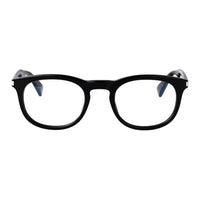 SAINT LAURENT Acetate Round Eyeglass Frames Unisex Black