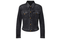LOUIS VUITTON FW22 Denim Jacket Men's Black