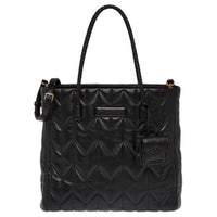 MIU MIU Nappa Soft Leather Shoulder Bag Crossbody Bag Handbag Women's Black