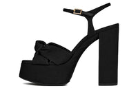 SAINT LAURENT Bianca 85mm Platform Sandals