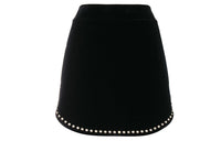 SAINT LAURENT Casual Short Skirts Women's Black
