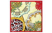 DIOR Silk Scarves Women's Multicolor