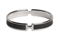 HERMES Calfskin Bangles Women's Black
