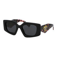 PRADA Rectangular Sunglasses Unisex Black