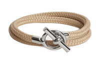 HERMES Bracelets Men Brown