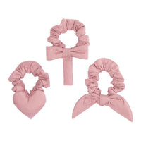 DIOR Polyester Hair Ties Kids' Vintage Pink