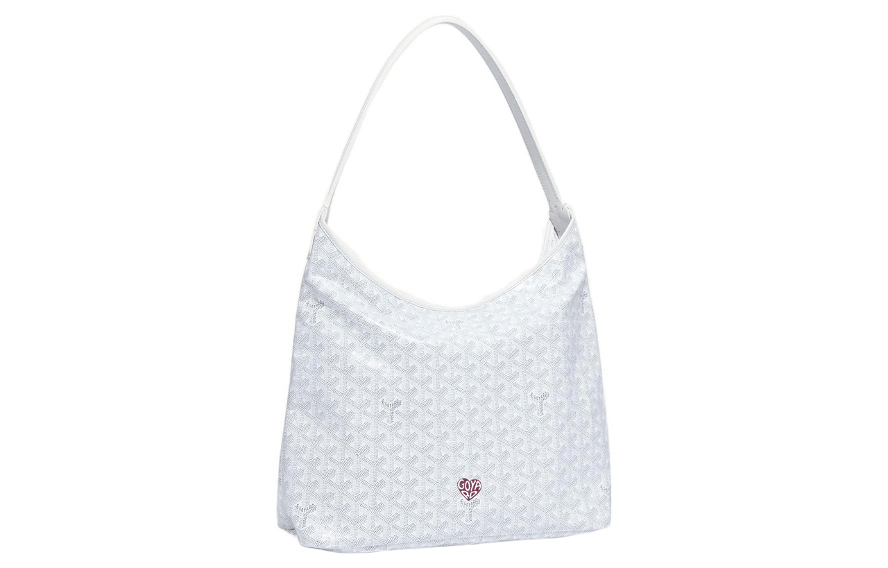 GOYARD Bohème Hobo Canvas With Leather Dog's Teeth Shoulder Bag Combo Bag Handbag, Shoulder Bag Women's