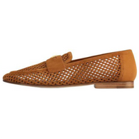 LOUIS VUITTON Soho Loafers Women's Brown