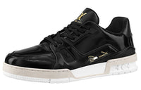 LOUIS VUITTON Trainer Black Glazed Signature