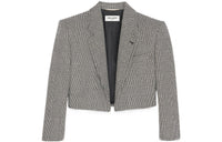 SAINT LAURENT SS22 Business Suits Coats Women's Gray
