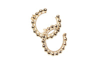 CHANEL 22c Early Spring Earrings Women's Gold