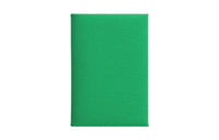HERMES Calvi Duo Epsom Calfskin Card Holder Mini Women's Comic Green/Bubble Green