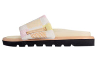 LOUIS VUITTON Pillow Slide Slippers Women's Beige Pink Yellow