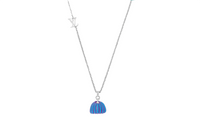 LOUIS VUITTON Metal Necklaces Men's Blue/Purple