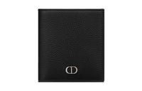DIOR Grained Calfskin Wallet Men's Black