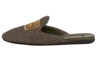 MIU MIU Wrap-toe Slippers Women's Brown