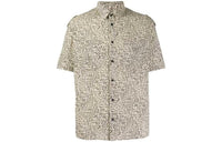 SAINT LAURENT Animal Print Men Shirt Multicolor