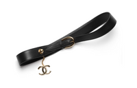 CHANEL 23 Fall And Winter New Coco Neige Collection Double C Logo Pin Buckle Leather Belts Women's Black