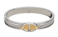 HERMES Bangles Women's Silver