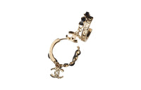 CHANEL Metal/Lambskin Earrings AB9109