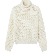 Loro Piana FW24 Cashmere Sweater Women's Snow White
