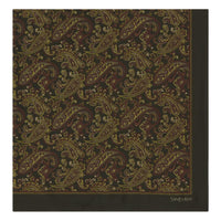 SAINT LAURENT Silk Scarves Unisex Brown