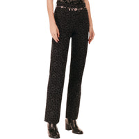 CHANEL FW24 Jeans Women's Black Gray Color