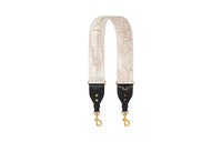DIOR Cow Leather Shoulder Strap Bag Straps Women's Light Gold