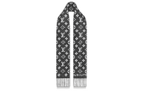 LOUIS VUITTON Knit Scarves Unisex Gray