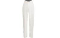 LOUIS VUITTON Suit Trouser Women's White