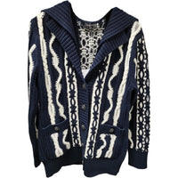 CHANEL 1986 1988 Cable Knit Cardigan
