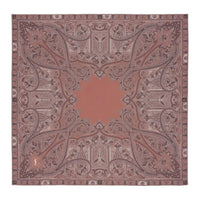 SAINT LAURENT Silk Silk Scarves Women's Brown