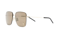 SAINT LAURENT Monogram Frameless Sunglasses