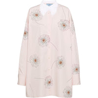 PRADA Printed Poplin Shirt Dress