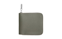 HERMES Evergrain Calfskin Wallet Men's 0L Grismeyer Cumulus Gray